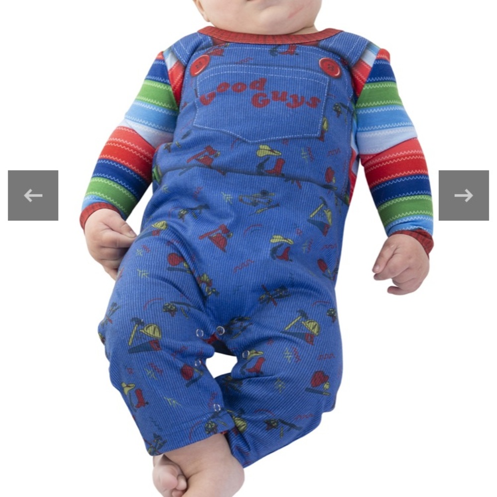 Chucky baby jumpsuit costume